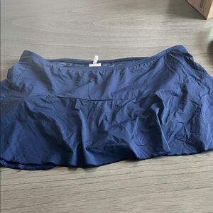 Lands' End Deep Blue Swim Skirt
